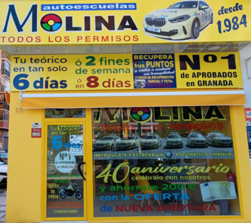 autoescuela molina malaga foto historia